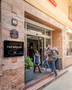 Feel Belgrade Apartments Entrance